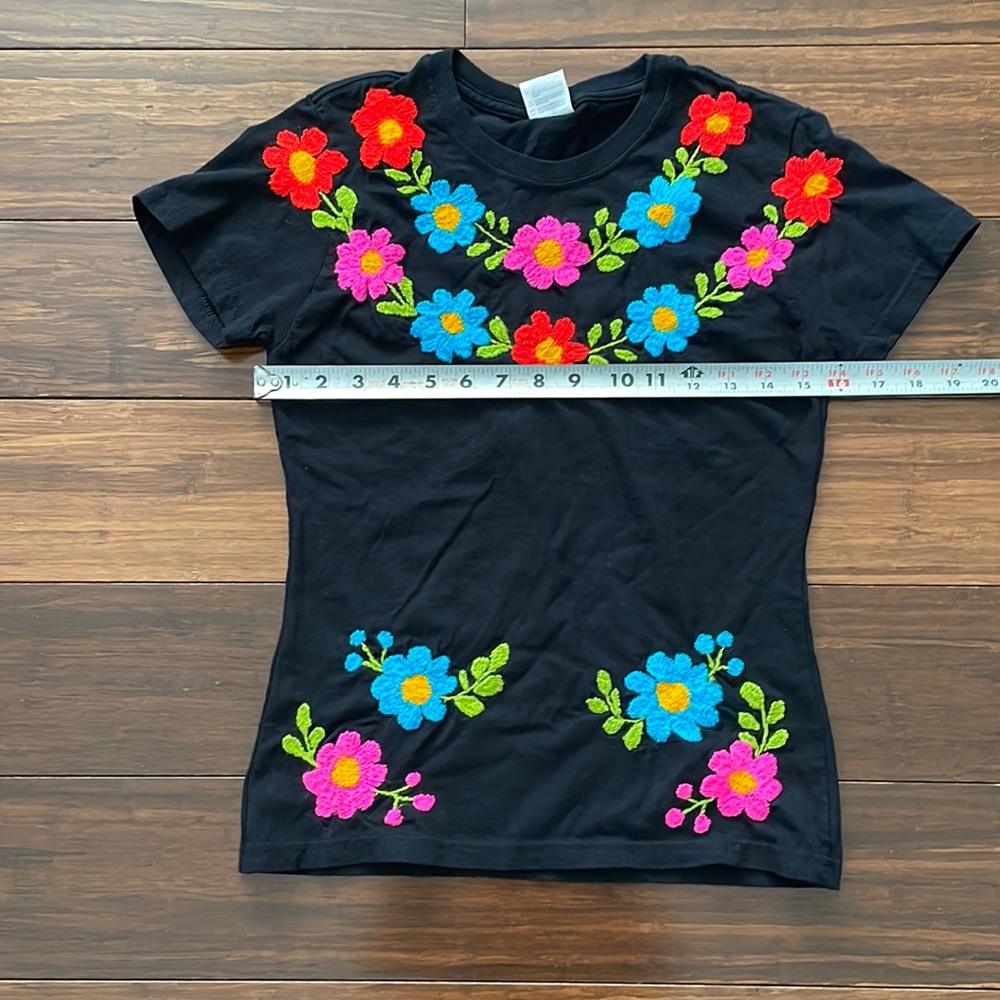 Beautiful embroidered t-shirt